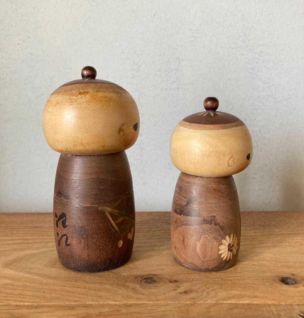 ひろえ こけし 2体セット