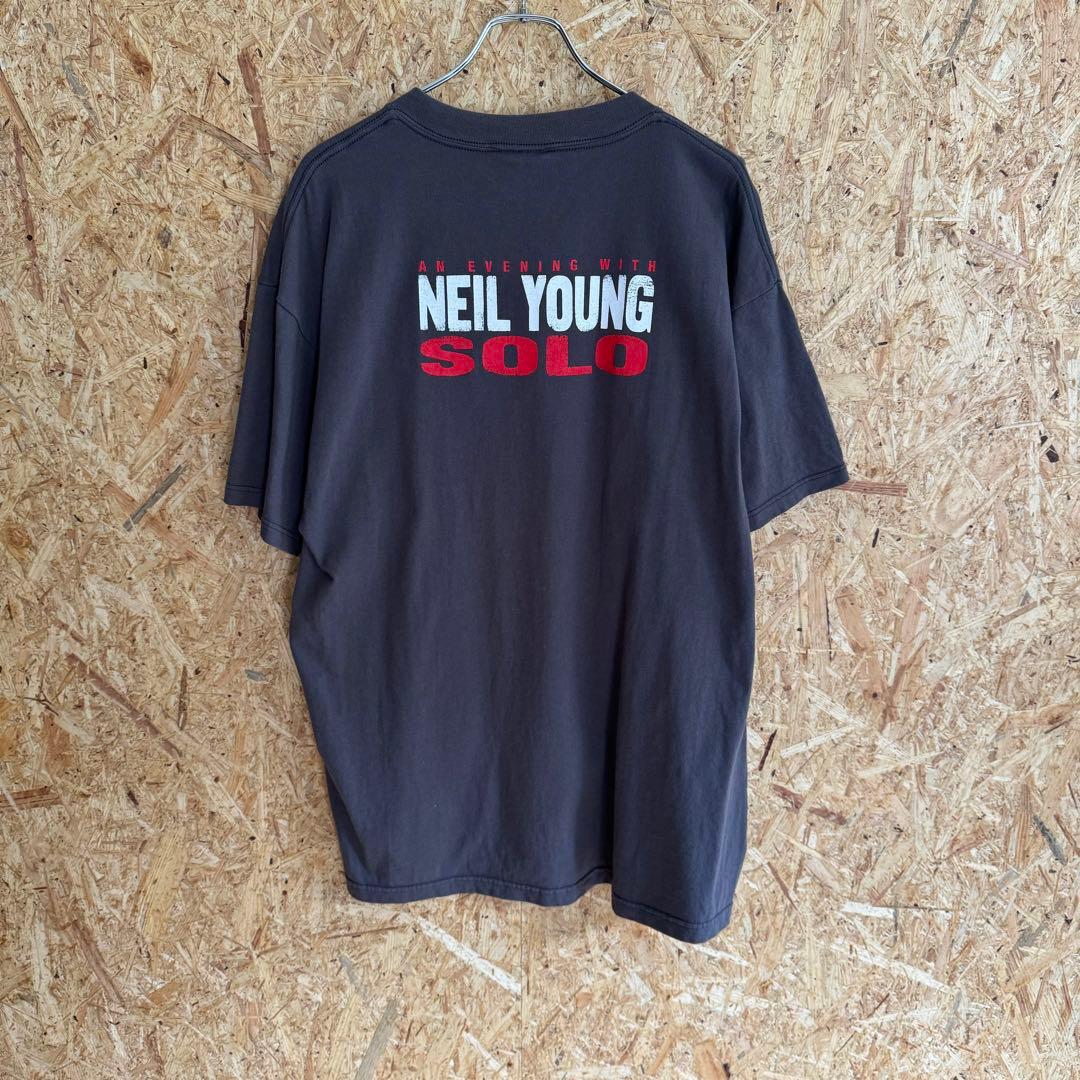 90s NEIL YOUNG vintage band tee ニールヤング
