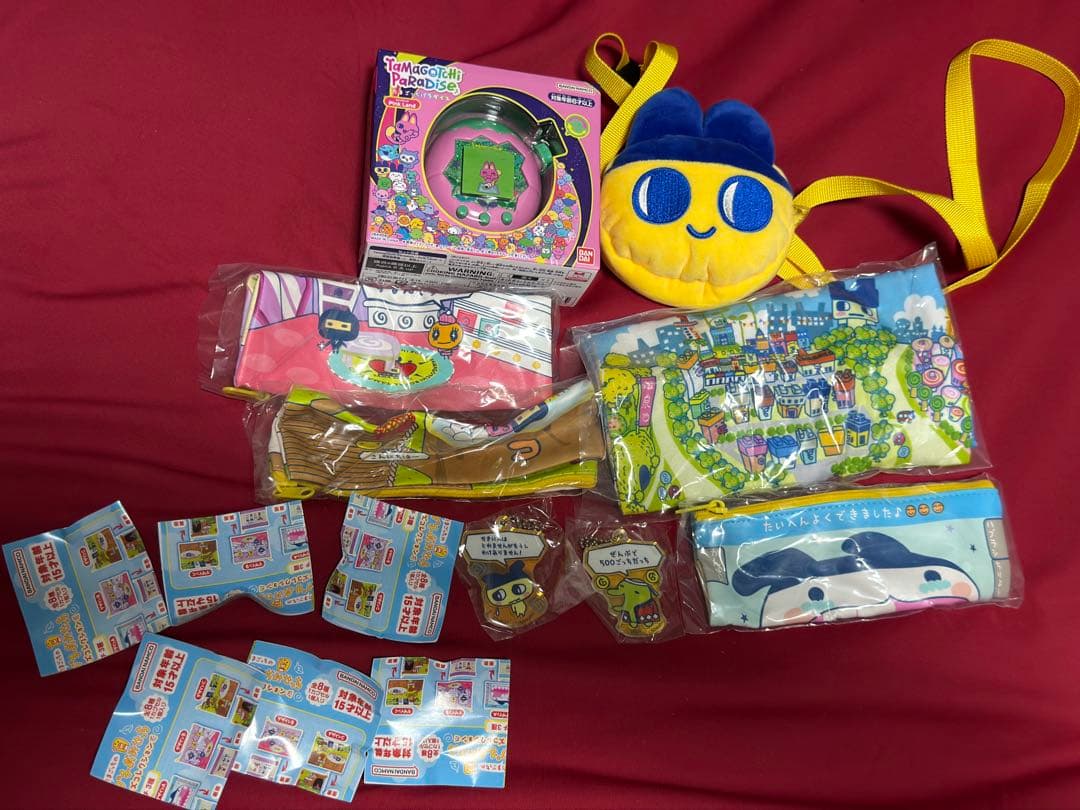 【美品】たまごっちパラダイス ピンクランド (おまけ付き)