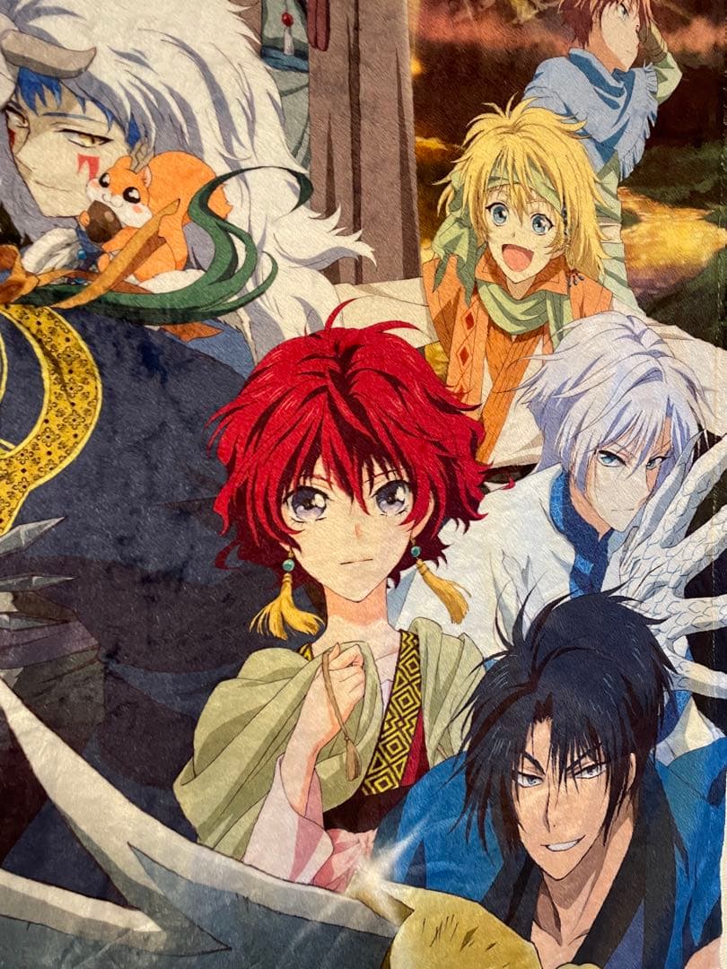 暁のヨナ　もふもふひざ掛け　毛布