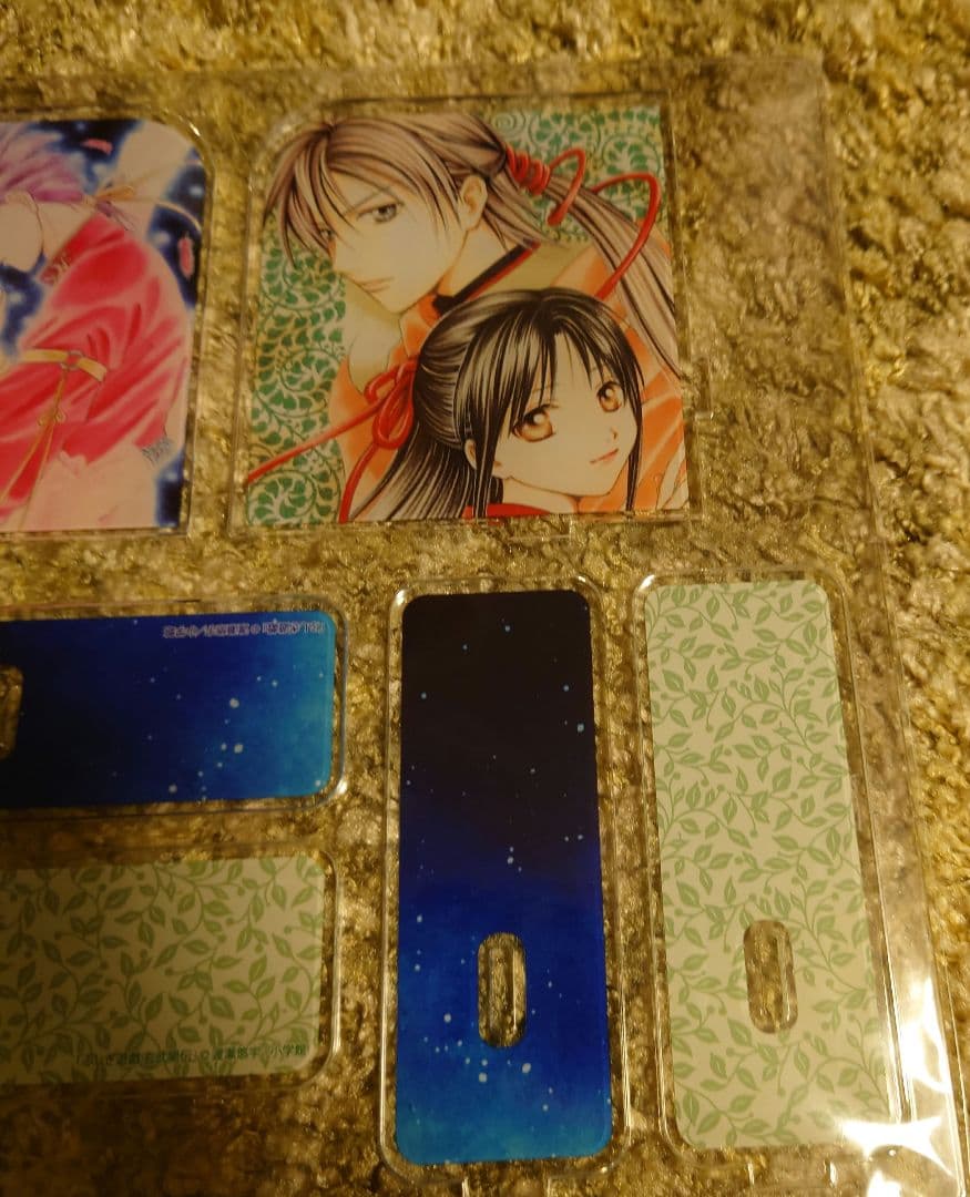 ふしぎ遊戯　限定アクリルブックエンド2個セット
