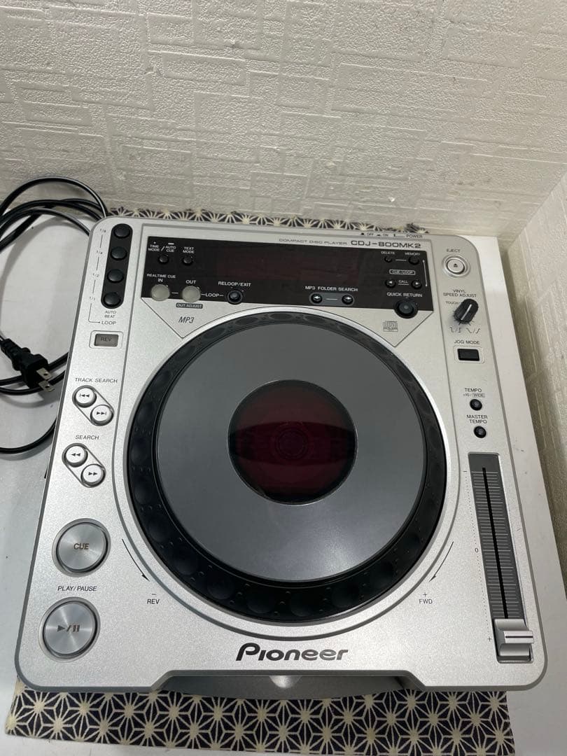 pioneer dj パイオニア　CDJ-800mk2 レンズメンテナンス