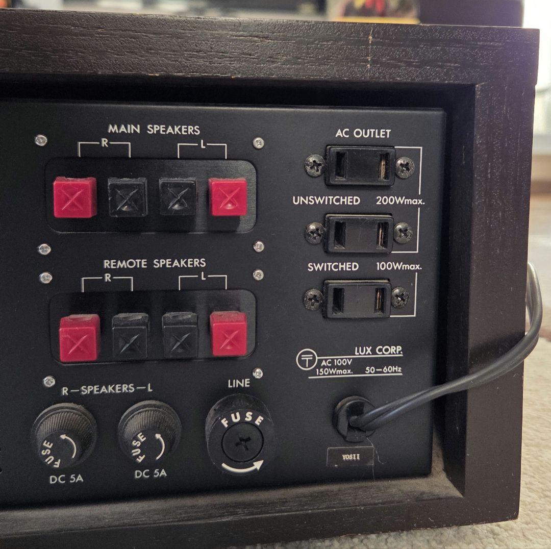 LUXMAN L-504 トランジスタ プリメインアンプ