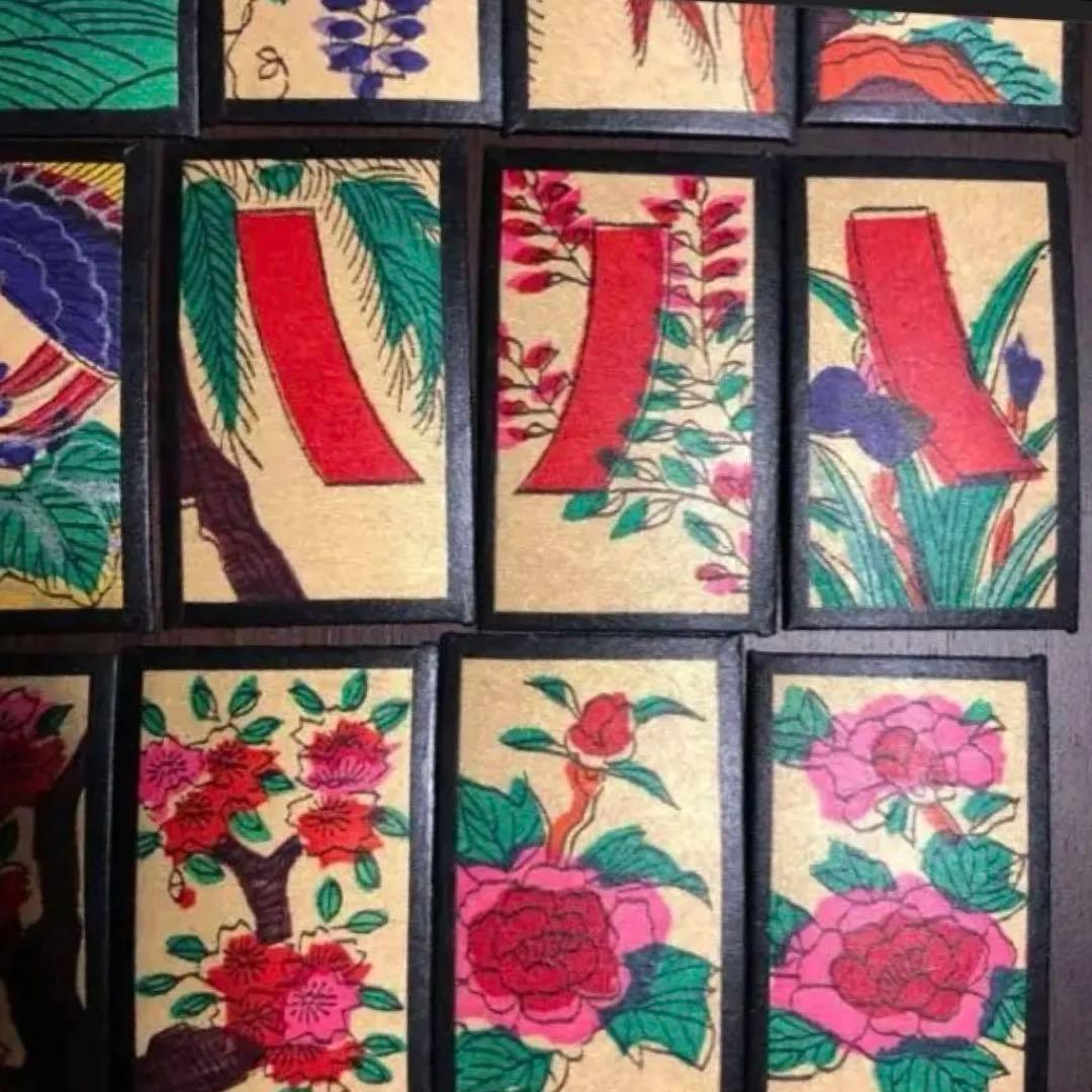 手摺り　花札　京都　松井天狗堂 花カルタ