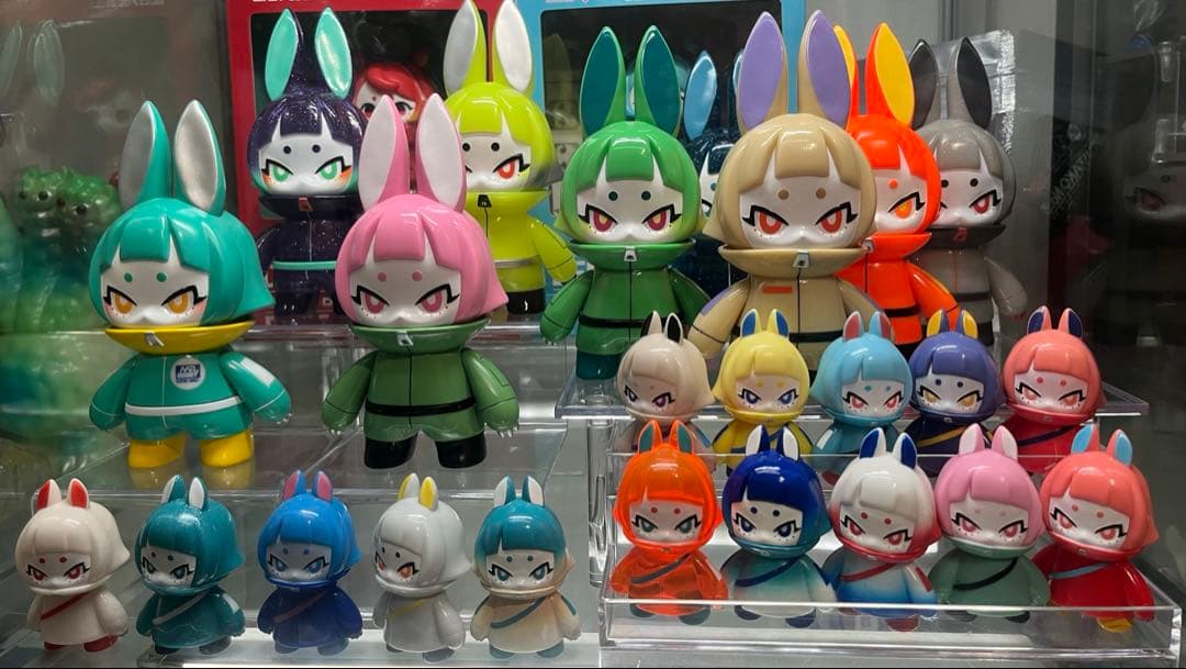 デンシウサギ デンシコウサギ まとめ売り 24体ソフビ HAKURO デンシタコ