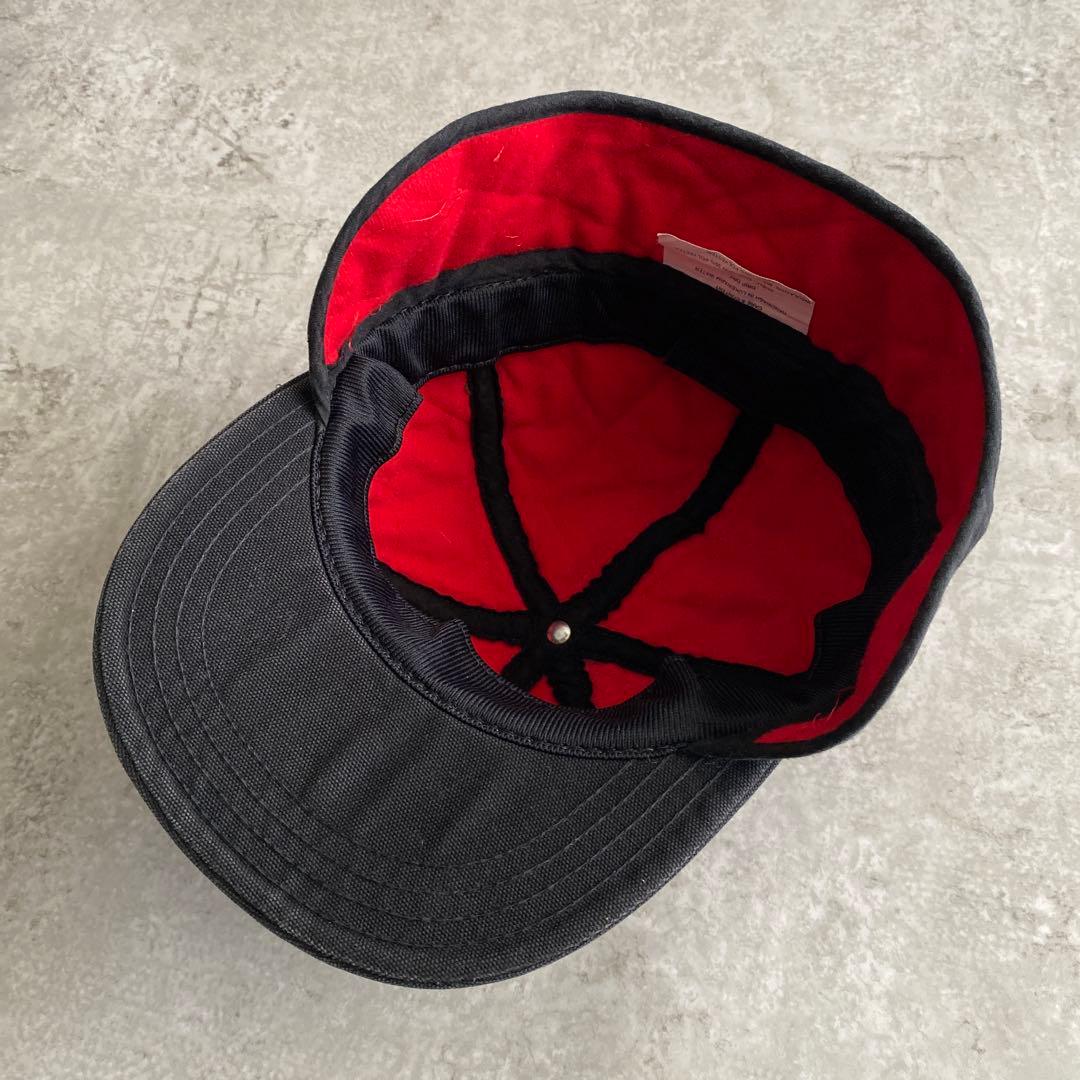 90s カーハート イヤーフラップ 耳当て キャップ USA製 黒 XL