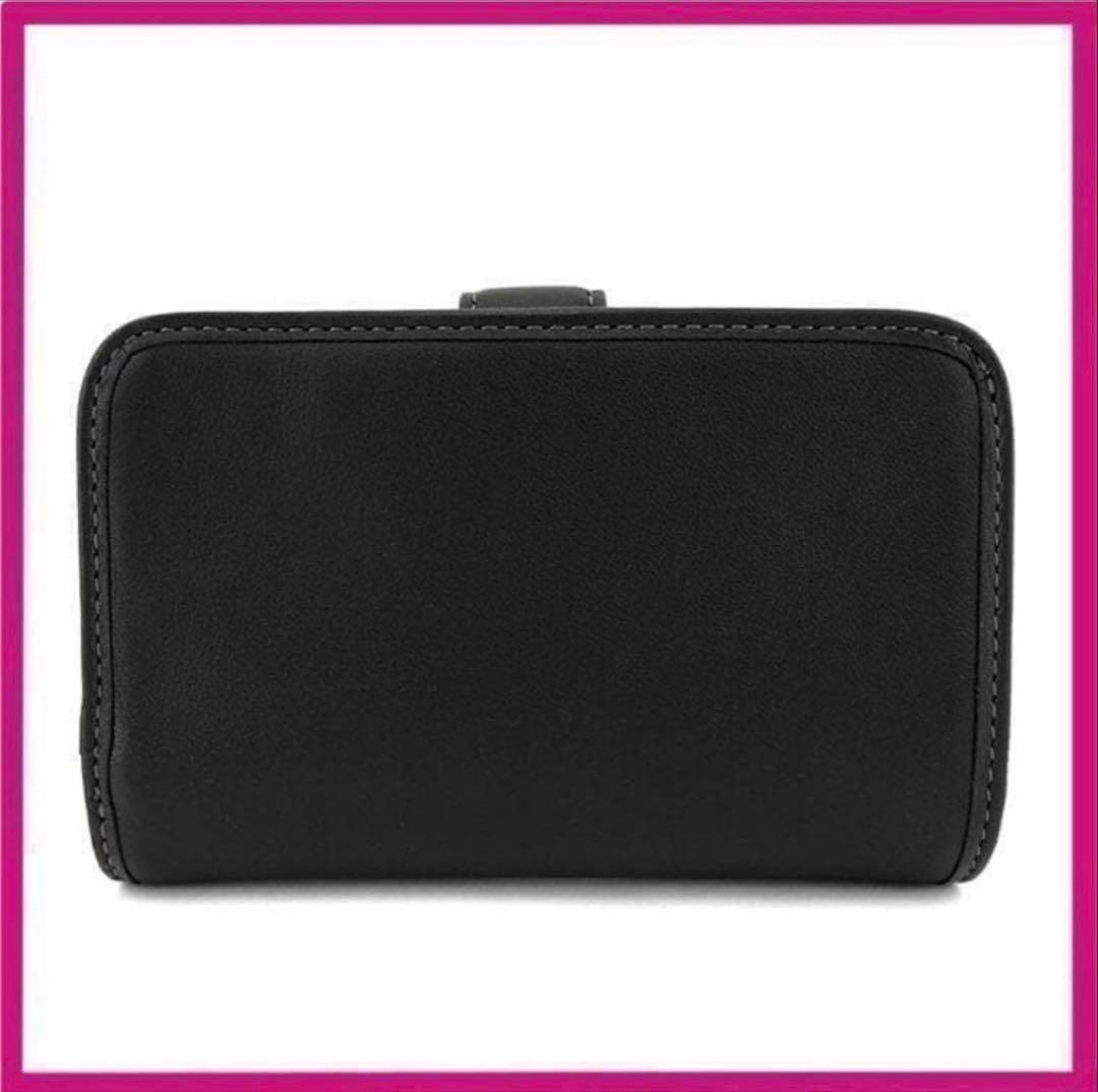 コーチcoach高級スムースレザー、タビー二つ折り財布ミディアム