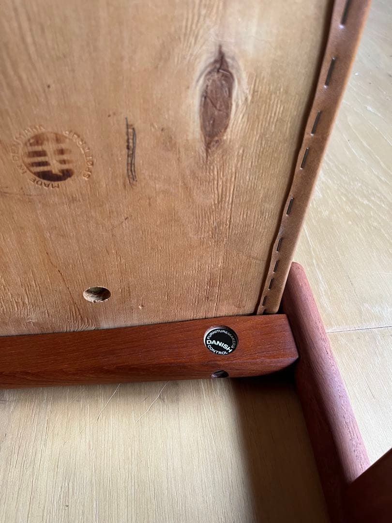 デンマーク製 オットマン ヴィンテージ北欧家具