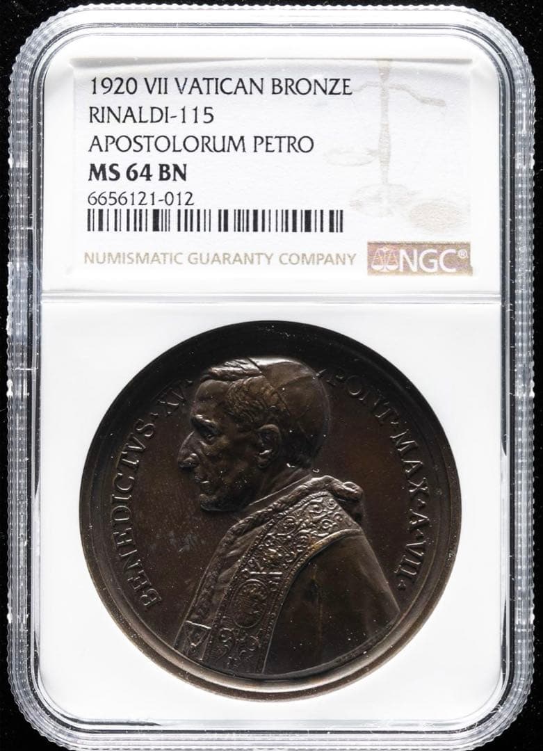 TOPPOP‼️ 1920年製ベネディクト15世 メダル