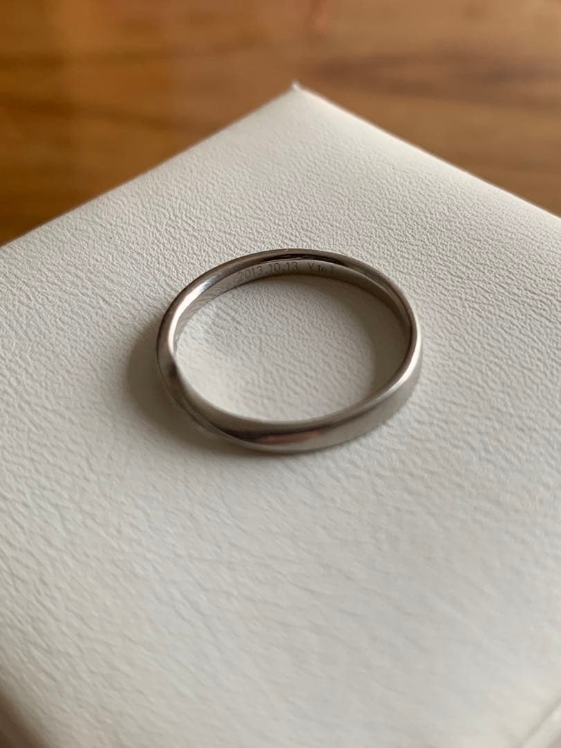 プラチナ900 リング 2個セット 14号　5号