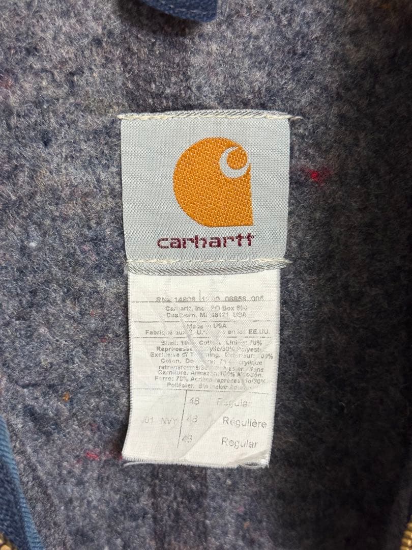 Carhartt デトロイトジャケットネービーJ01