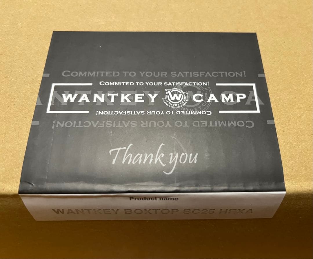 WANTKEYCAMP BOXTOP SC25 HEXA シェルコン 天板