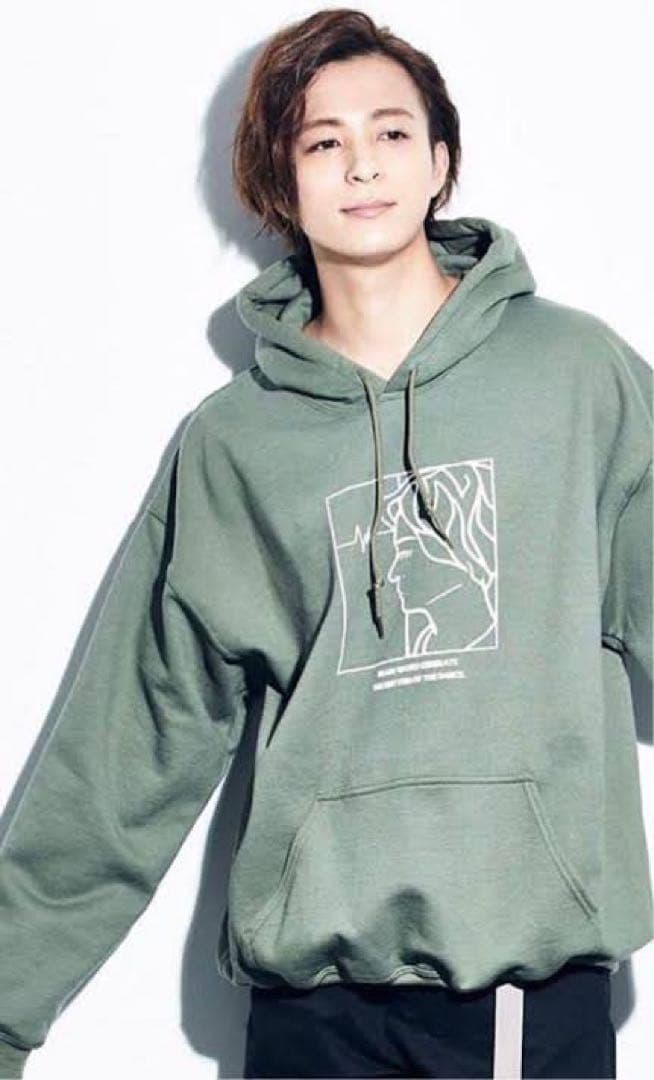 【未開封未使用】Hoody Olive Green(HAYATE)