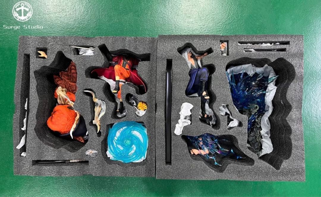 ナルト NARUTO サスケ　ナルト フィギュア ガレージキット