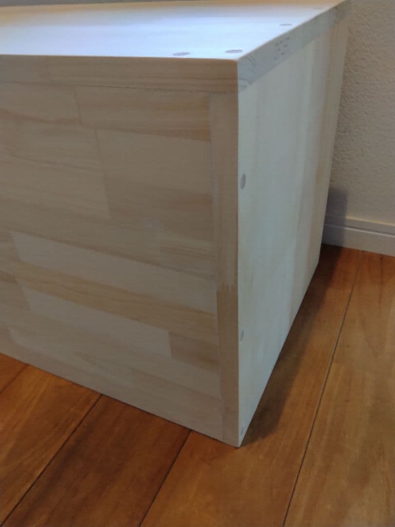 木製　ハンドメイド　オーダー　コの字　棚　シェルフ　水槽台　テレビ台　ラック