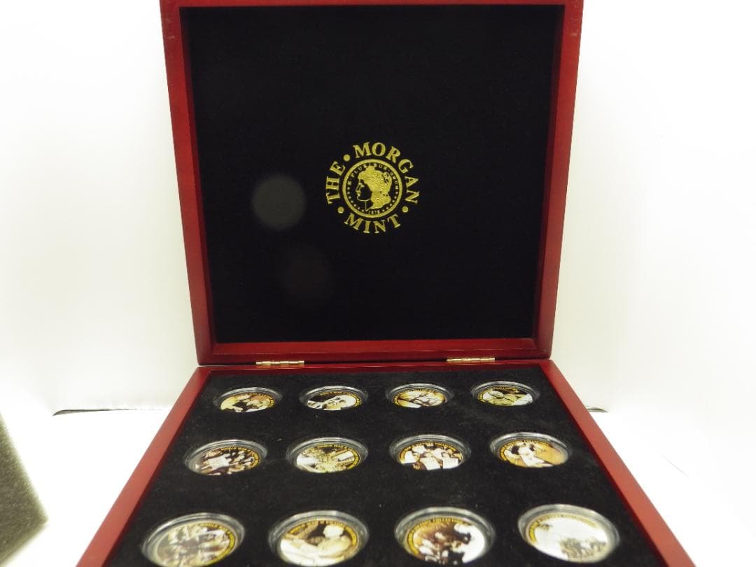 フランクリンミント 第二次世界大戦勝利記念カラーJFKハーフダラー