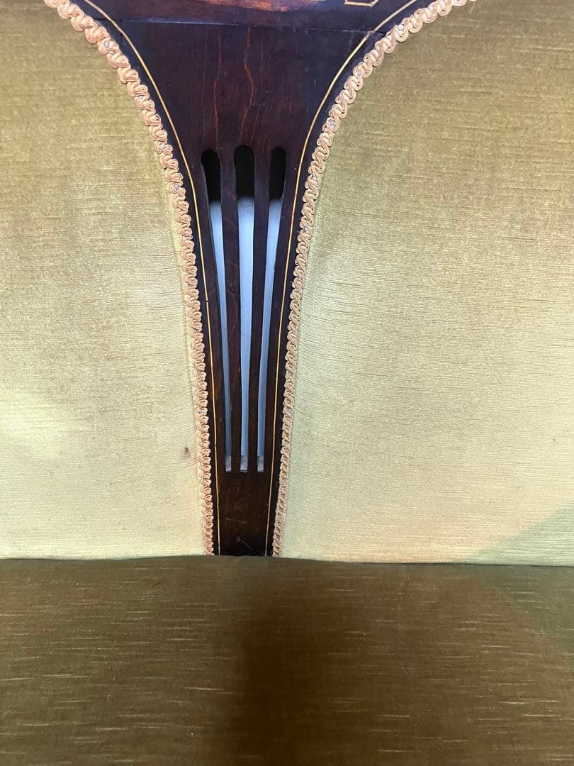 アールデコ　2人掛けソファー　1920年代製　当時物￼送料込み