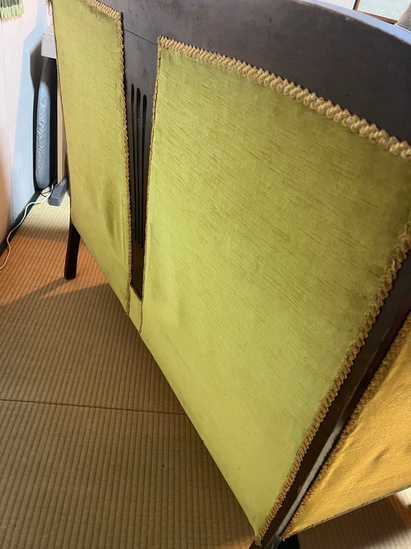 アールデコ　2人掛けソファー　1920年代製　当時物￼送料込み