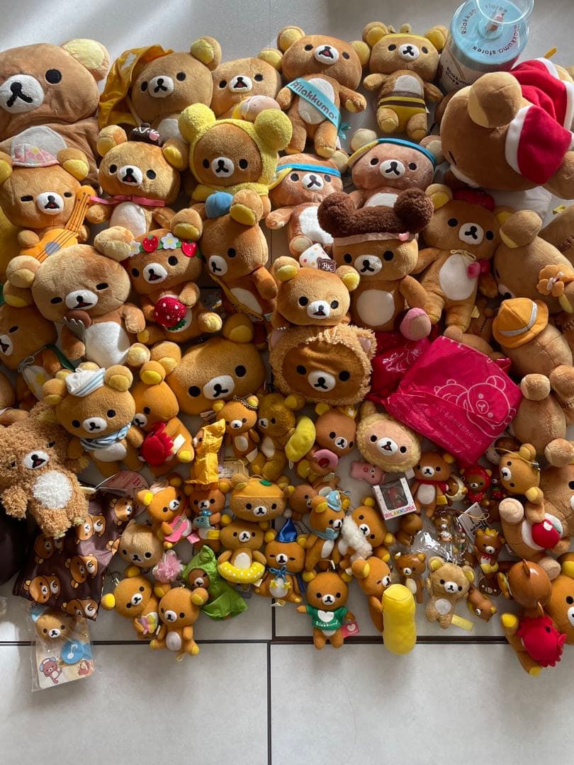 リラックマ　ぬいぐるみ　雑貨　１０３個セット