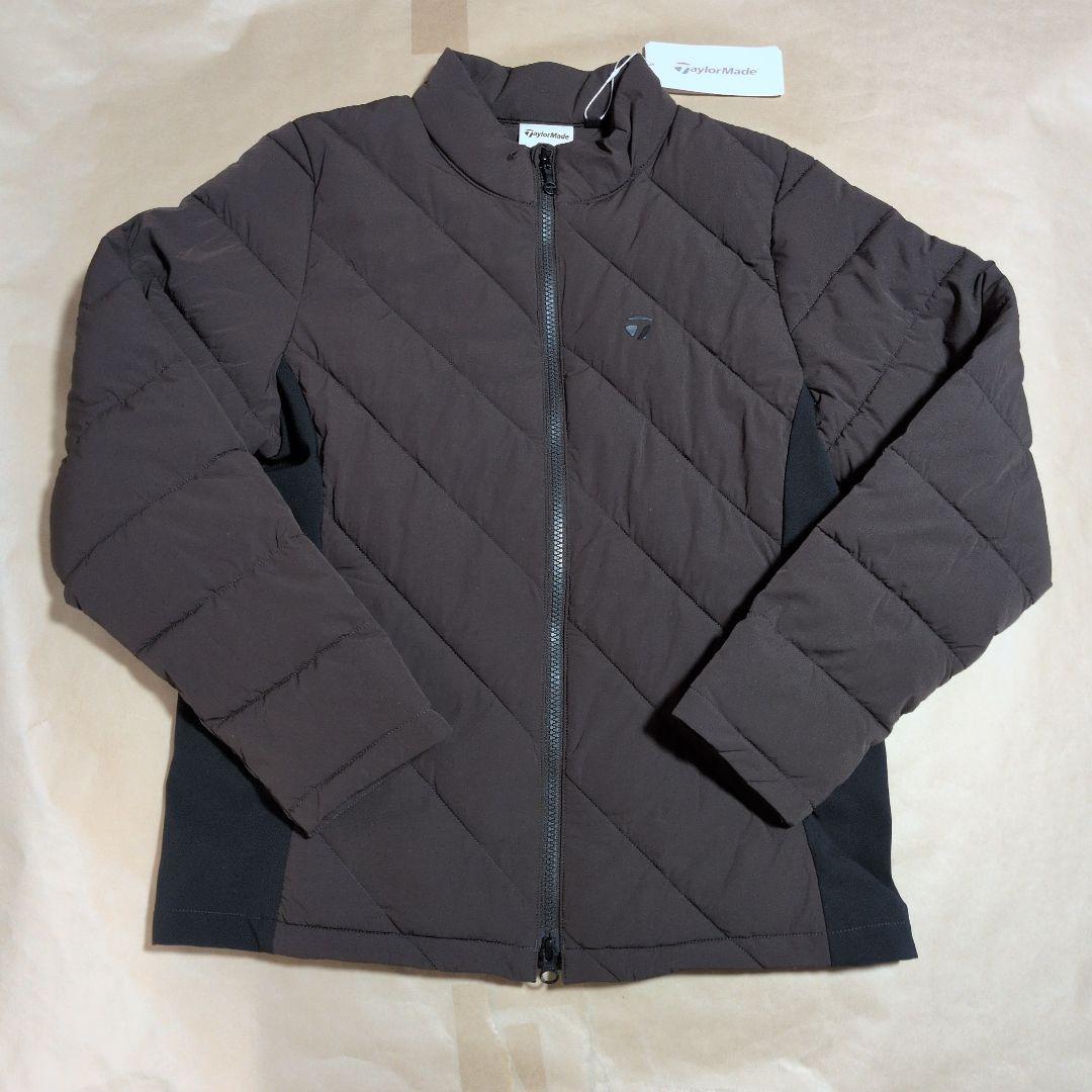 TaylorMade:レディース:Lサイズ: 中綿ジャケット:茶色