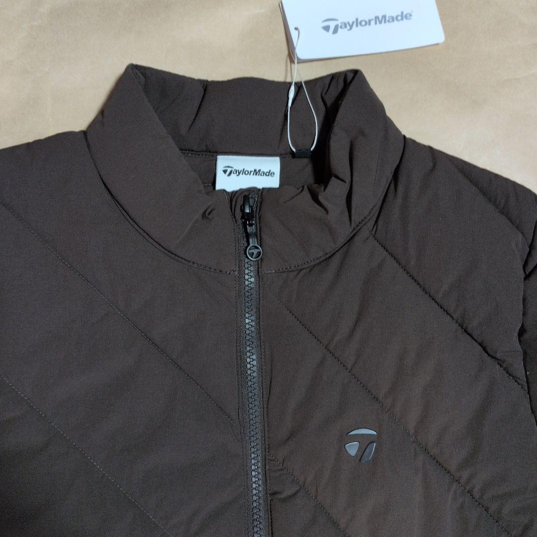 TaylorMade:レディース:Lサイズ: 中綿ジャケット:茶色