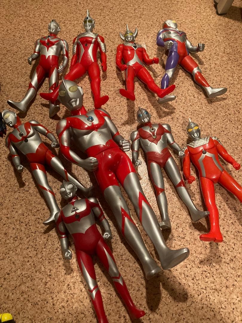 ウルトラマンフィギュア 9体セット