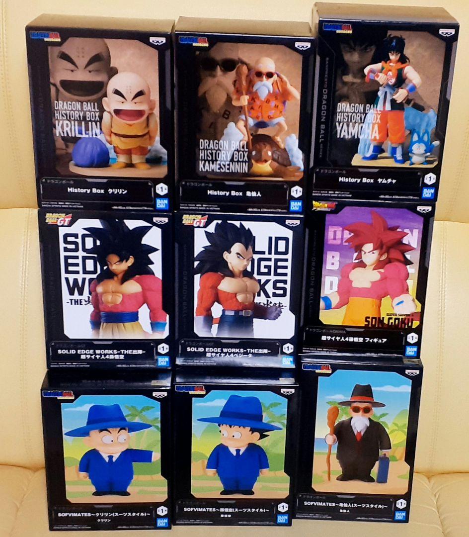 9体セット　ドラゴンボール　プライズ　フィギュア　まとめ売り