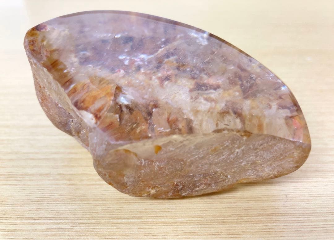 天然パワーストーン・虹色結晶入りガーデンクォーツ原石