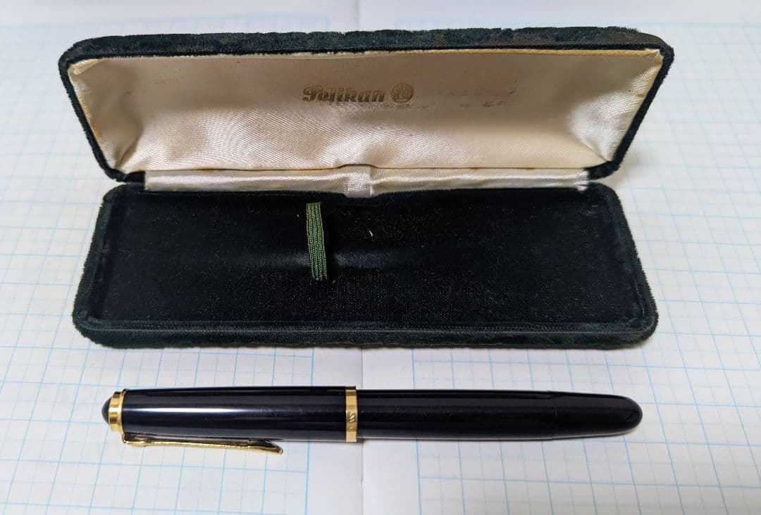 Pelikan ペリカン 400NN M&K 万年筆 ブラック (F)
