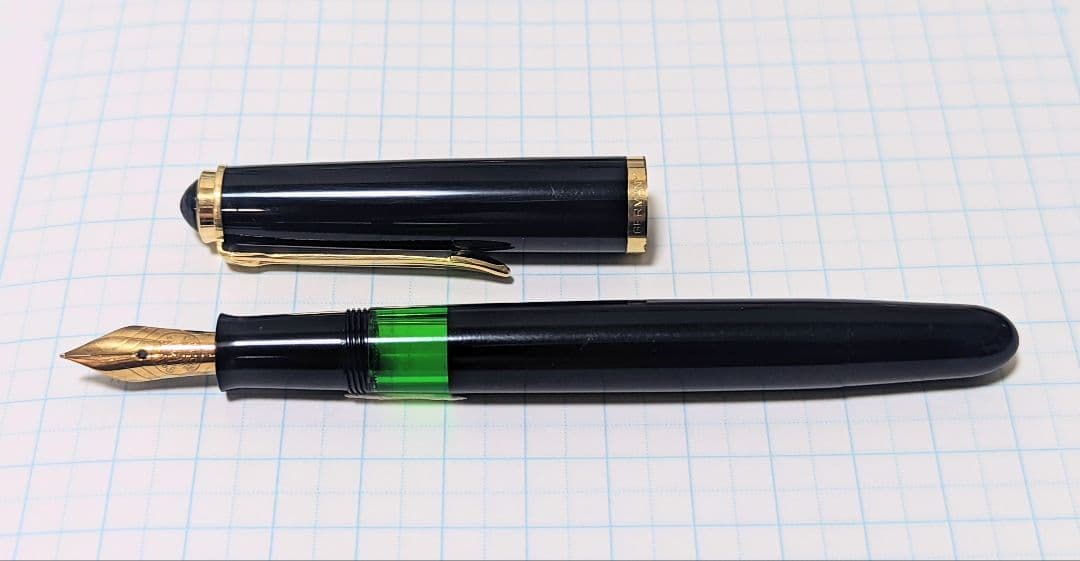 Pelikan ペリカン 400NN M&K 万年筆 ブラック (F)