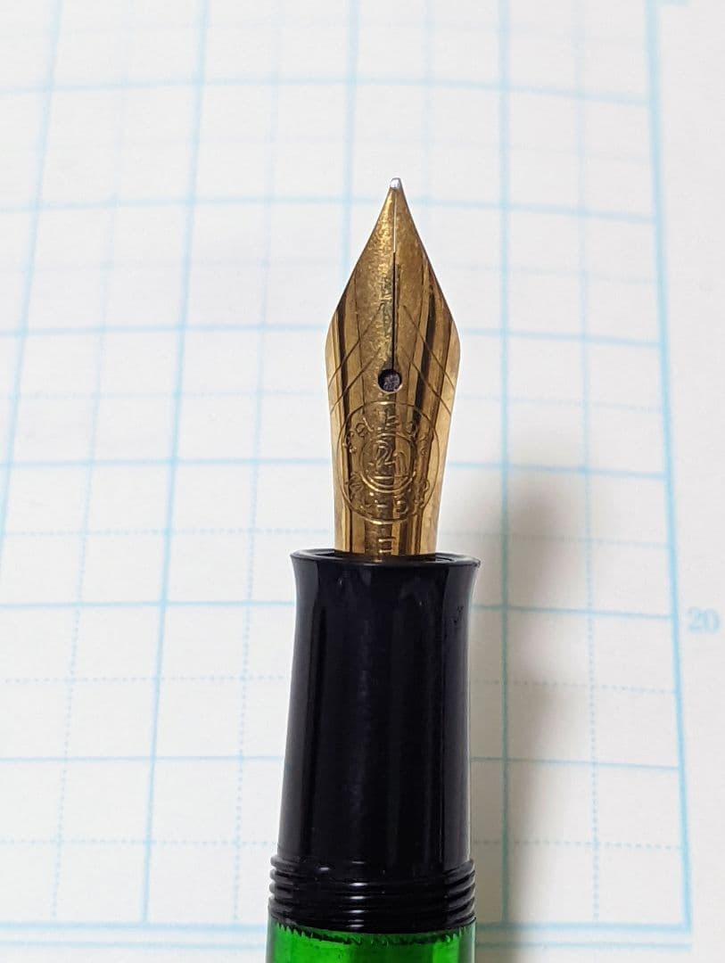 Pelikan ペリカン 400NN M&K 万年筆 ブラック (F)