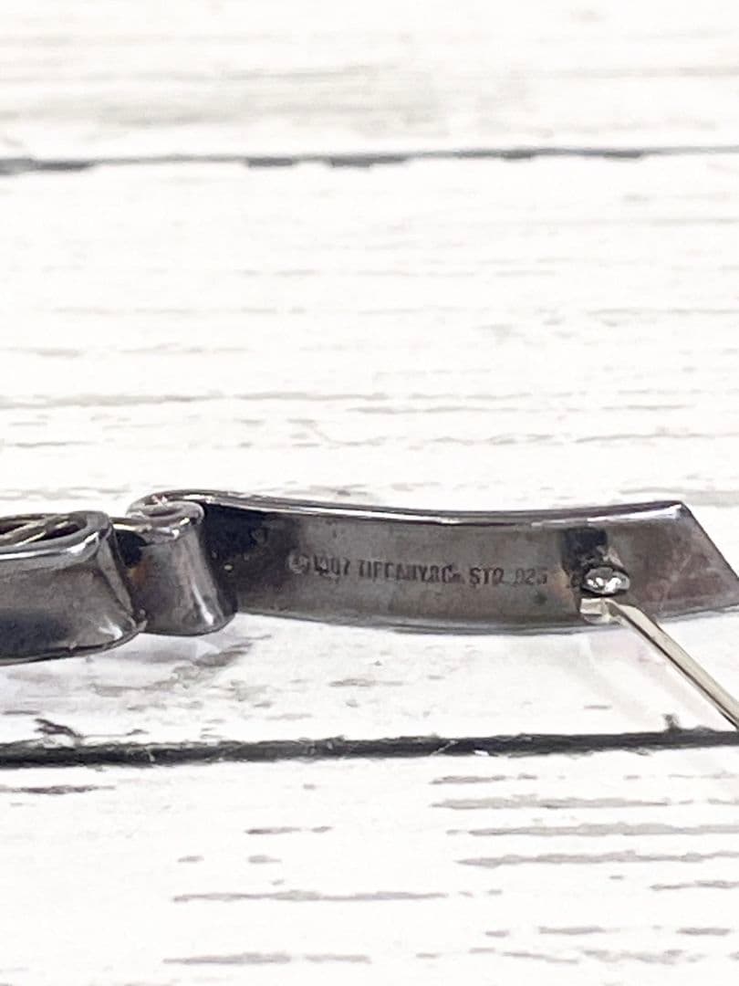 TIFFANY＆Co. ティファニー ブローチ 925 リボン