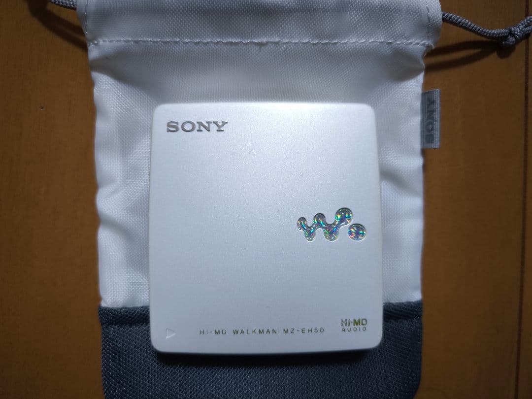 【美品】SONY ポータブルミニディスクプレーヤー MZ-EH50
