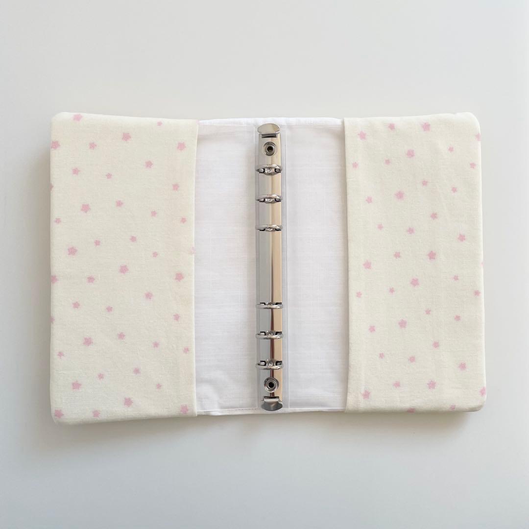 つばき　韓国　バインダー　カバー　貯金　現金管理　ハート　黄色　イエロー