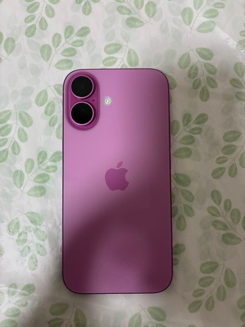 ⌘haru⌘ iPhone16 128GB SiMフリー ピンク