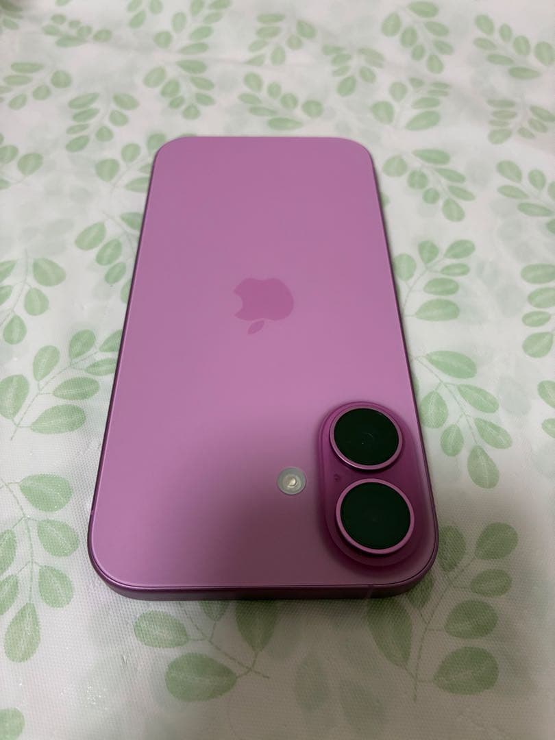 ⌘haru⌘ iPhone16 128GB SiMフリー ピンク