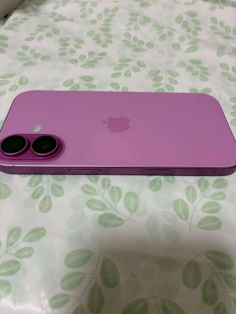 ⌘haru⌘ iPhone16 128GB SiMフリー ピンク