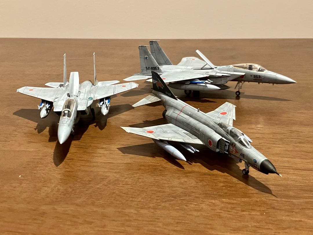 F-15J/DJ イーグル & F-4EJ改ファントム 1/144