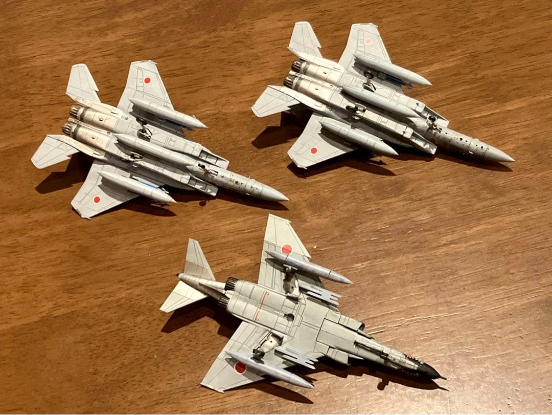F-15J/DJ イーグル & F-4EJ改ファントム 1/144