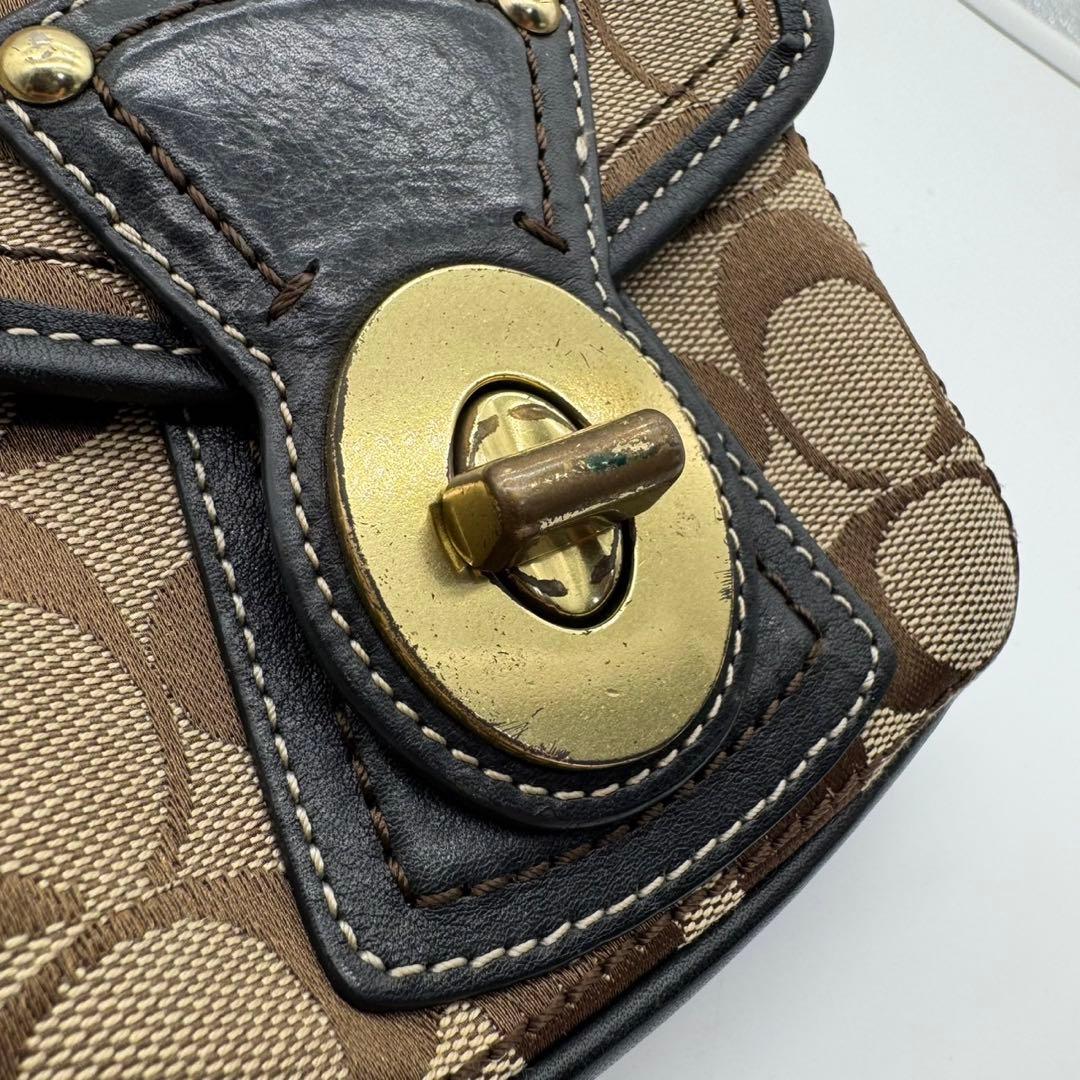バッグ COACH Turn Lock Legacy Shoulder Bag Y2K