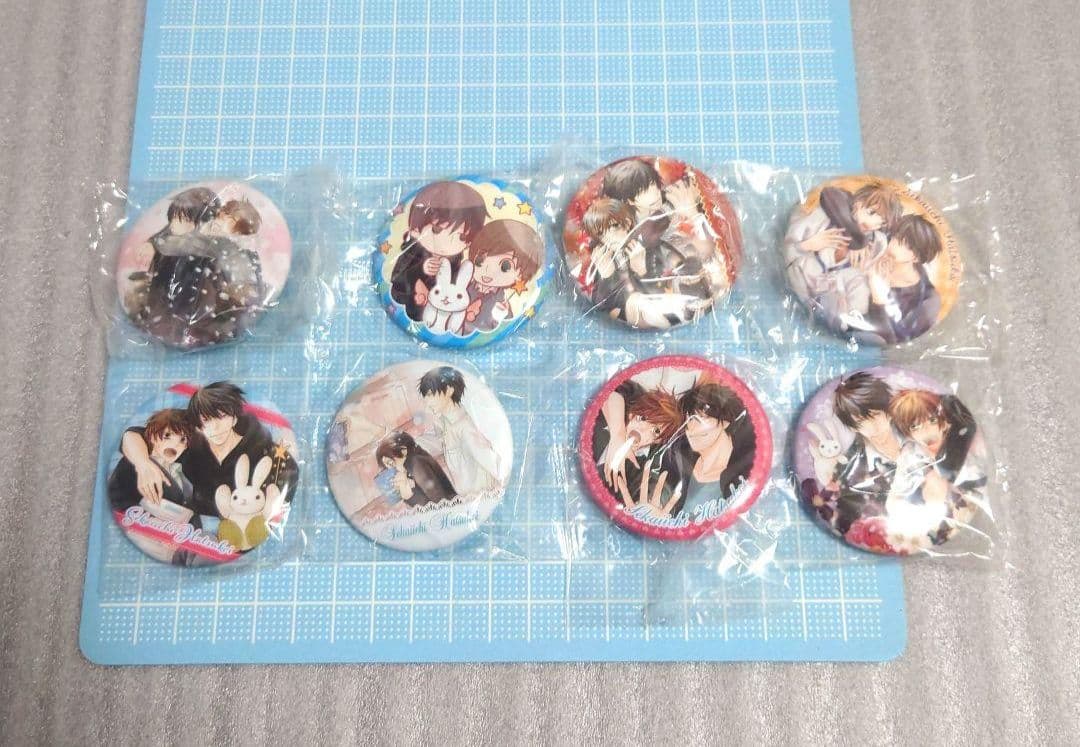 世界一初恋 ガチャ 缶バッジ 小野寺律 高野政宗 中村春菊 セカコイ