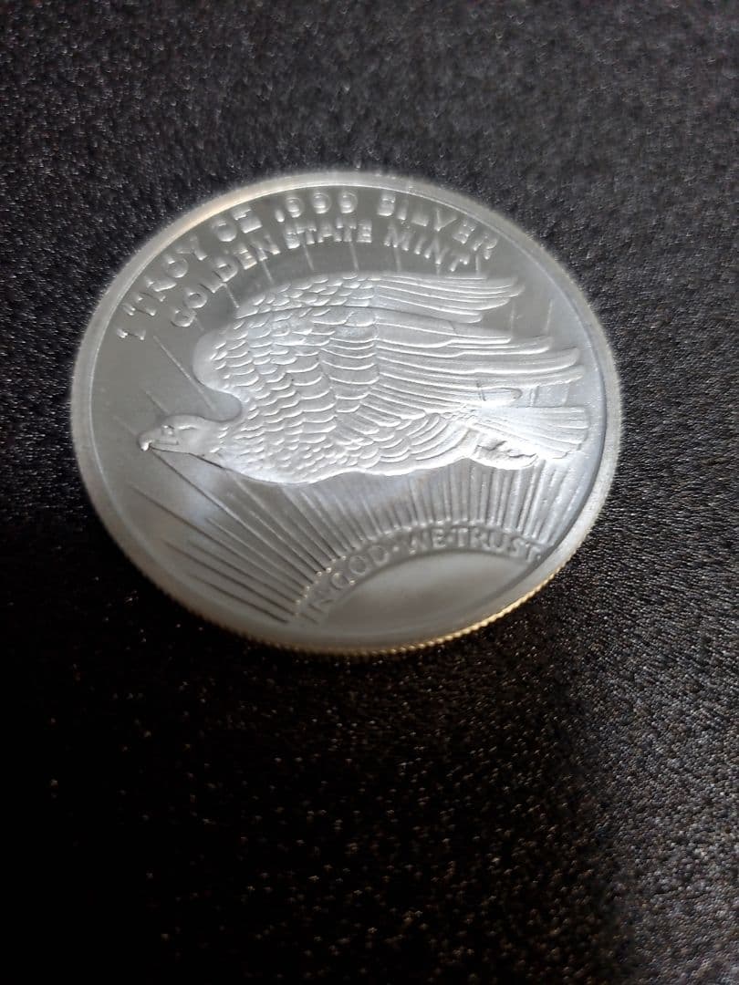 メ*り様 「セント•ゴーデンス」純銀1オンスメダル