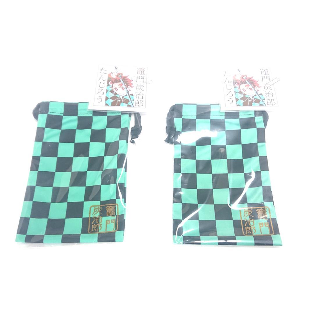 鬼滅の刃 竈門炭治郎 メガネ サングラス PCメガネ 折りたたみケース 巾着
