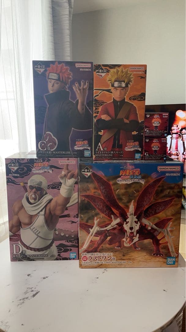 ナルト 一番くじ フィギュアセット＆おまけ付き！