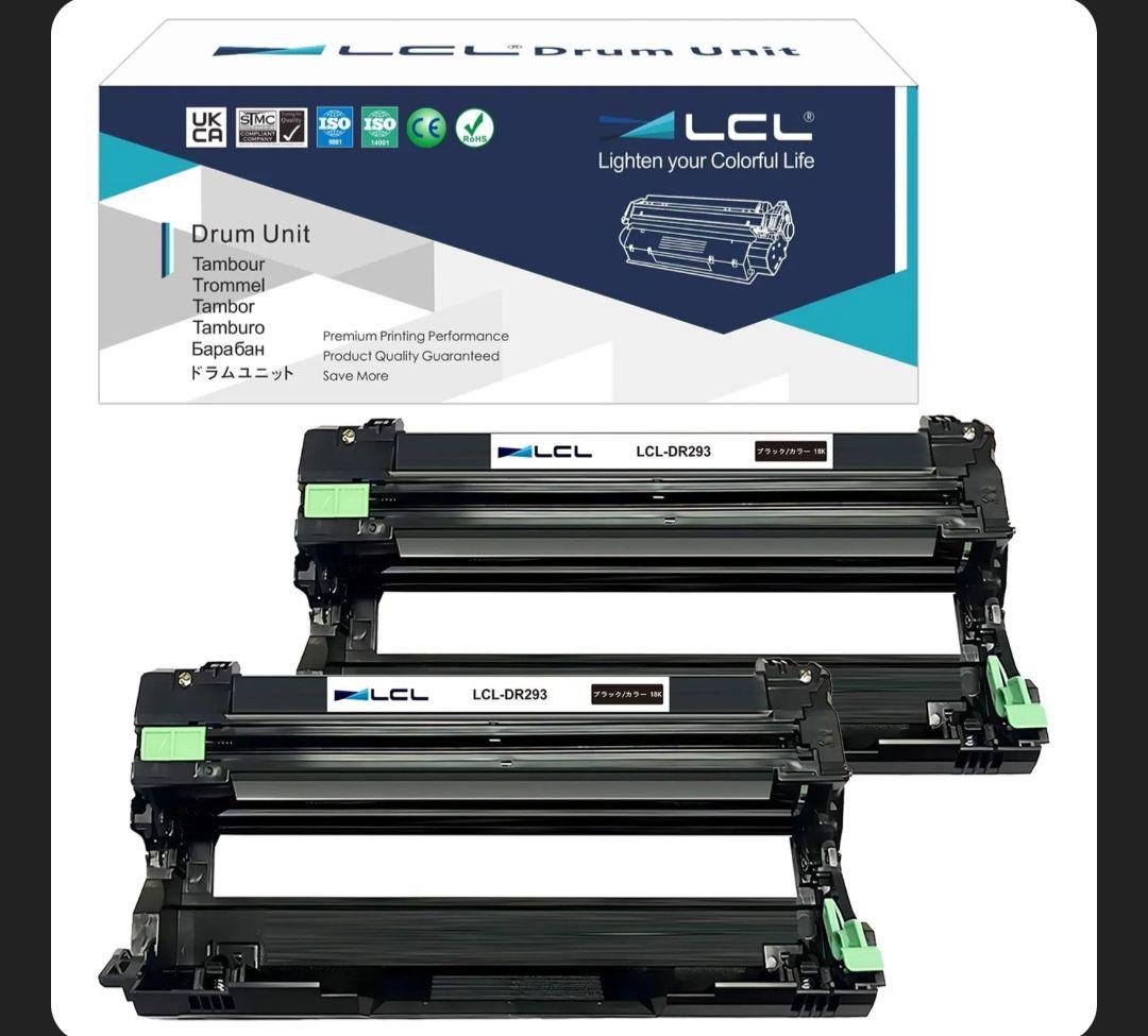 【新品未開封】高品質 LCL Brother用 DR293CL 4本セット