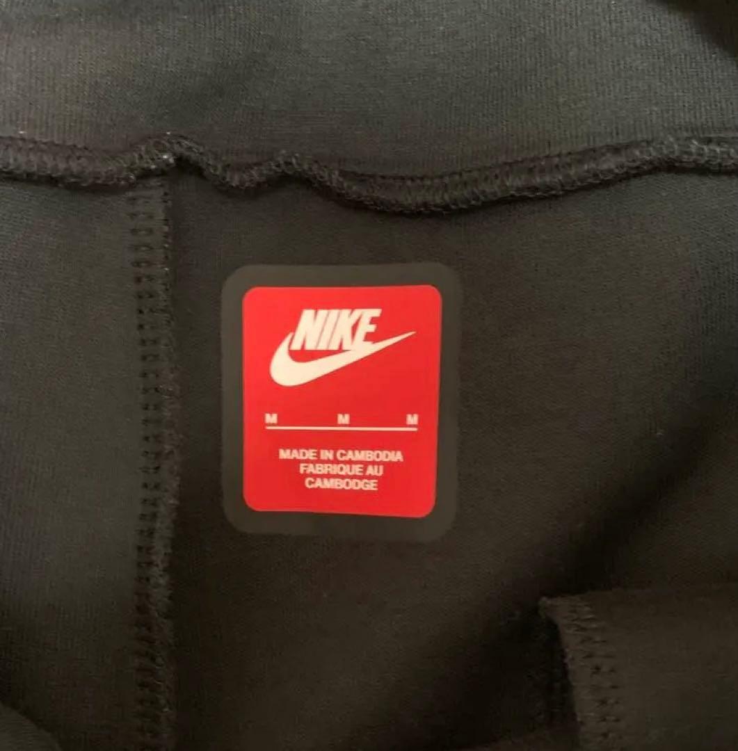 NIKE テックフリース ブラック セットアップ 赤タグ