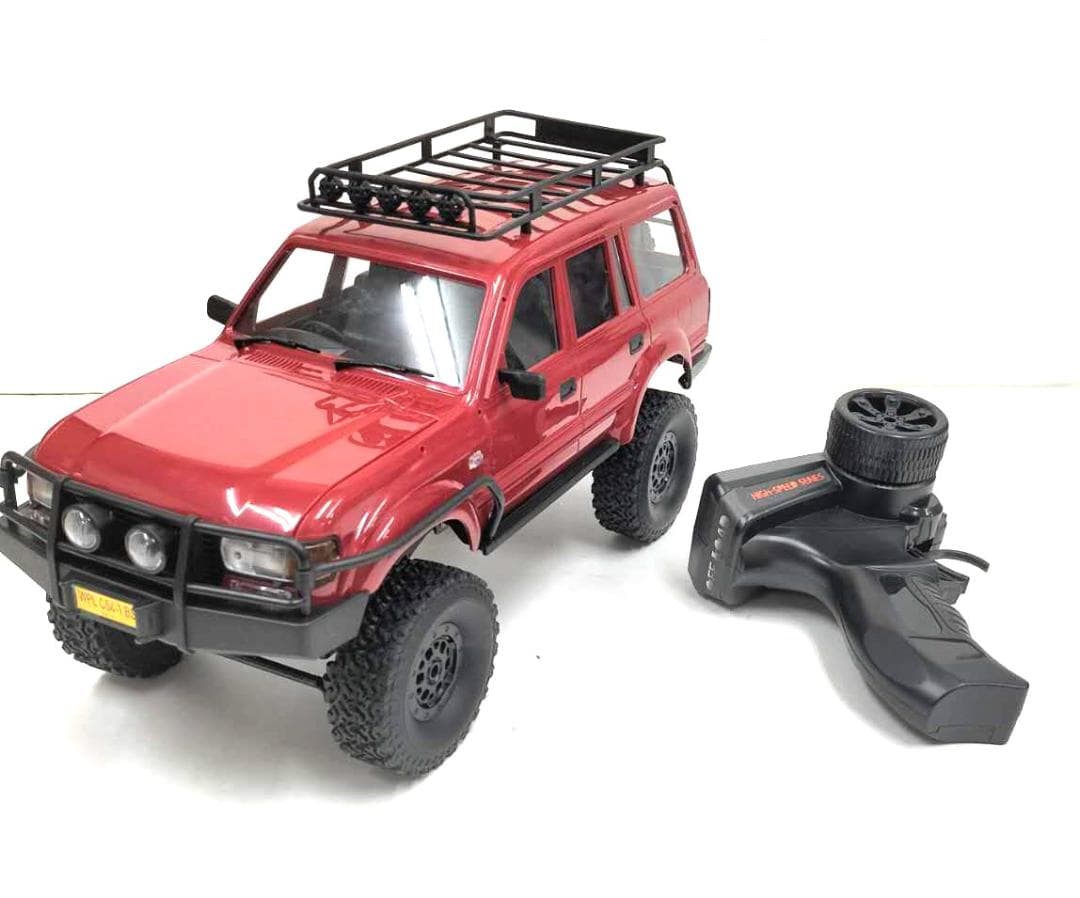 1/16サイズ　４WD　オフロードカーラジコン　WPL　C54-1レッド