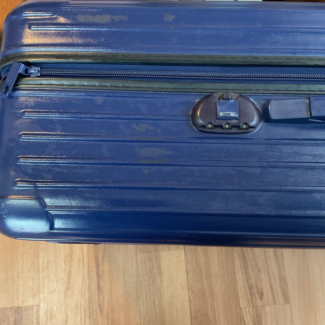 RIMOWA スーツケース　ブルー　特大　最終値下げ‼️