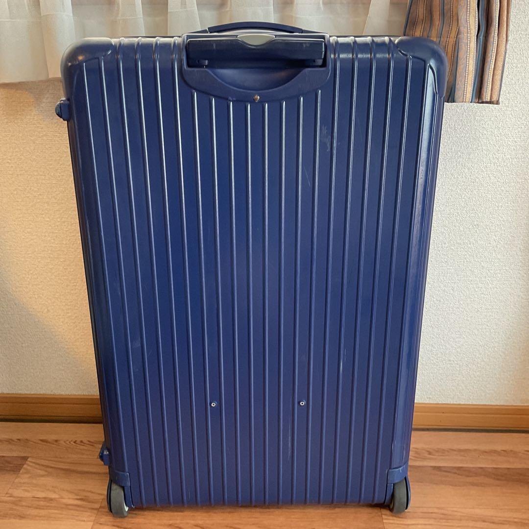 RIMOWA スーツケース　ブルー　特大　最終値下げ‼️