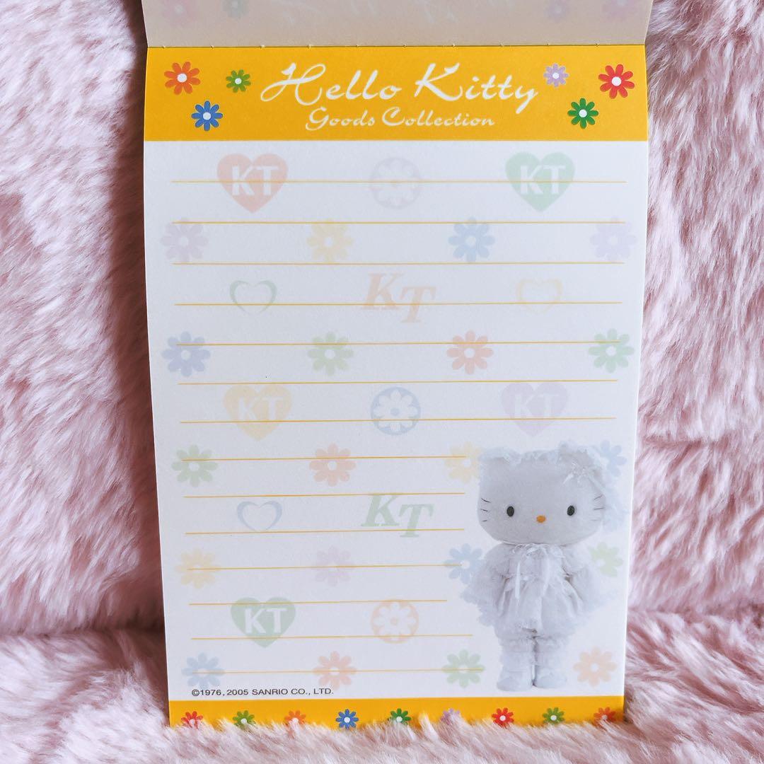 希少激レア　ハローキティ　グッズコレクション　メモパッド7 アソート　2005